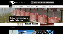 Desktop Screenshot of mpeastern.co.uk